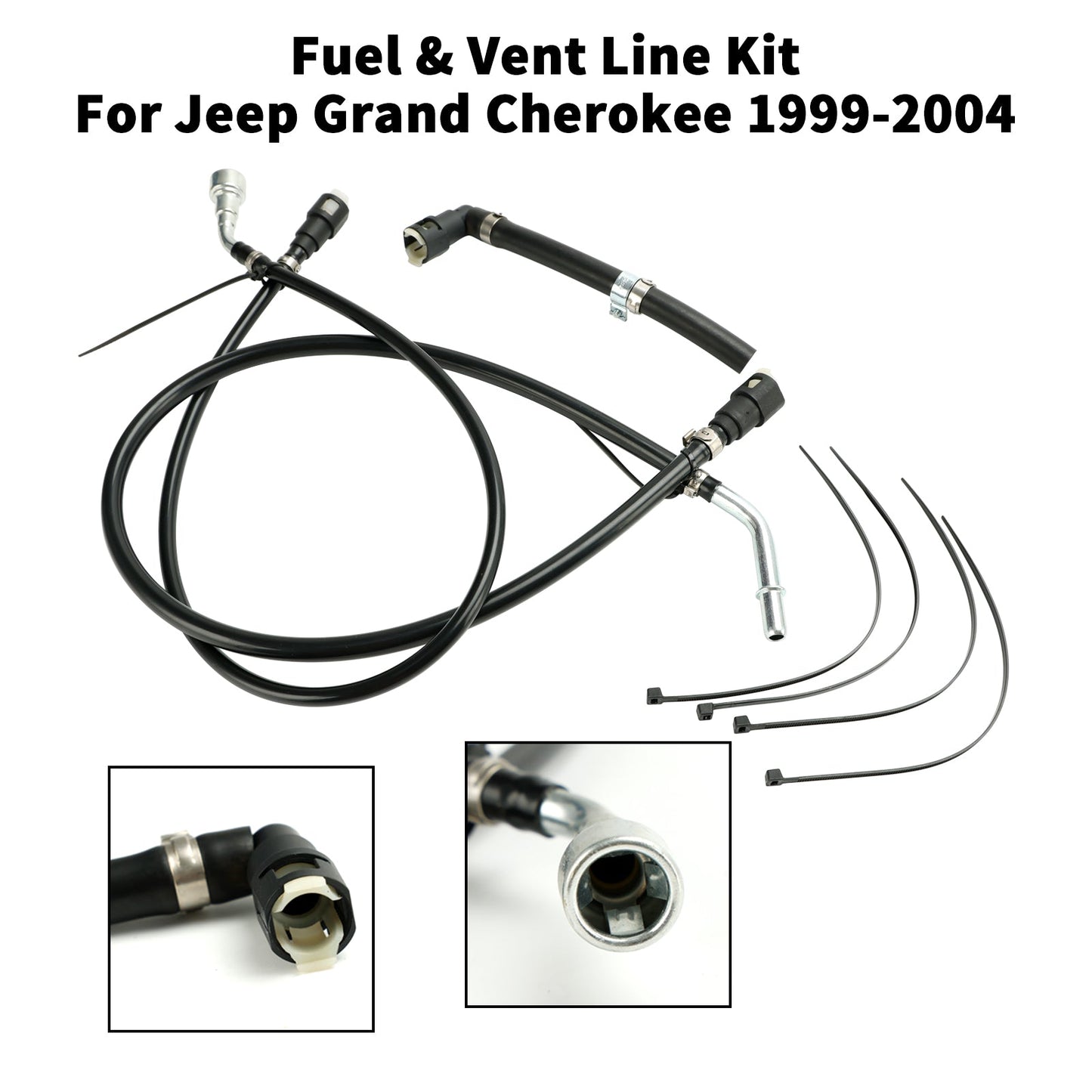 Jeep Grand Cherokee 1999-2004 Pump To Filter Fuel Line Set FL-FG0918