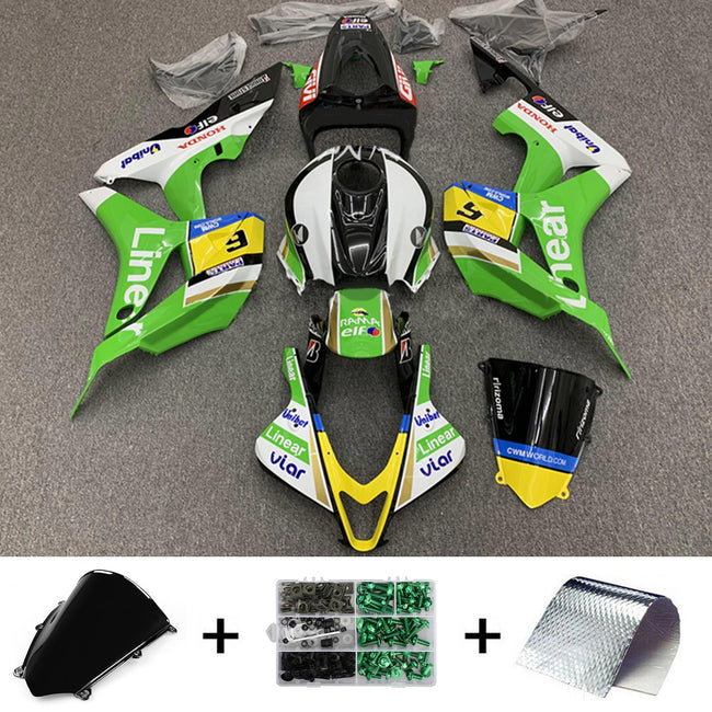 2007-2008 Honda CBR600RR F5 Injection Fairing Kit Bodywork Plastic ABS#190