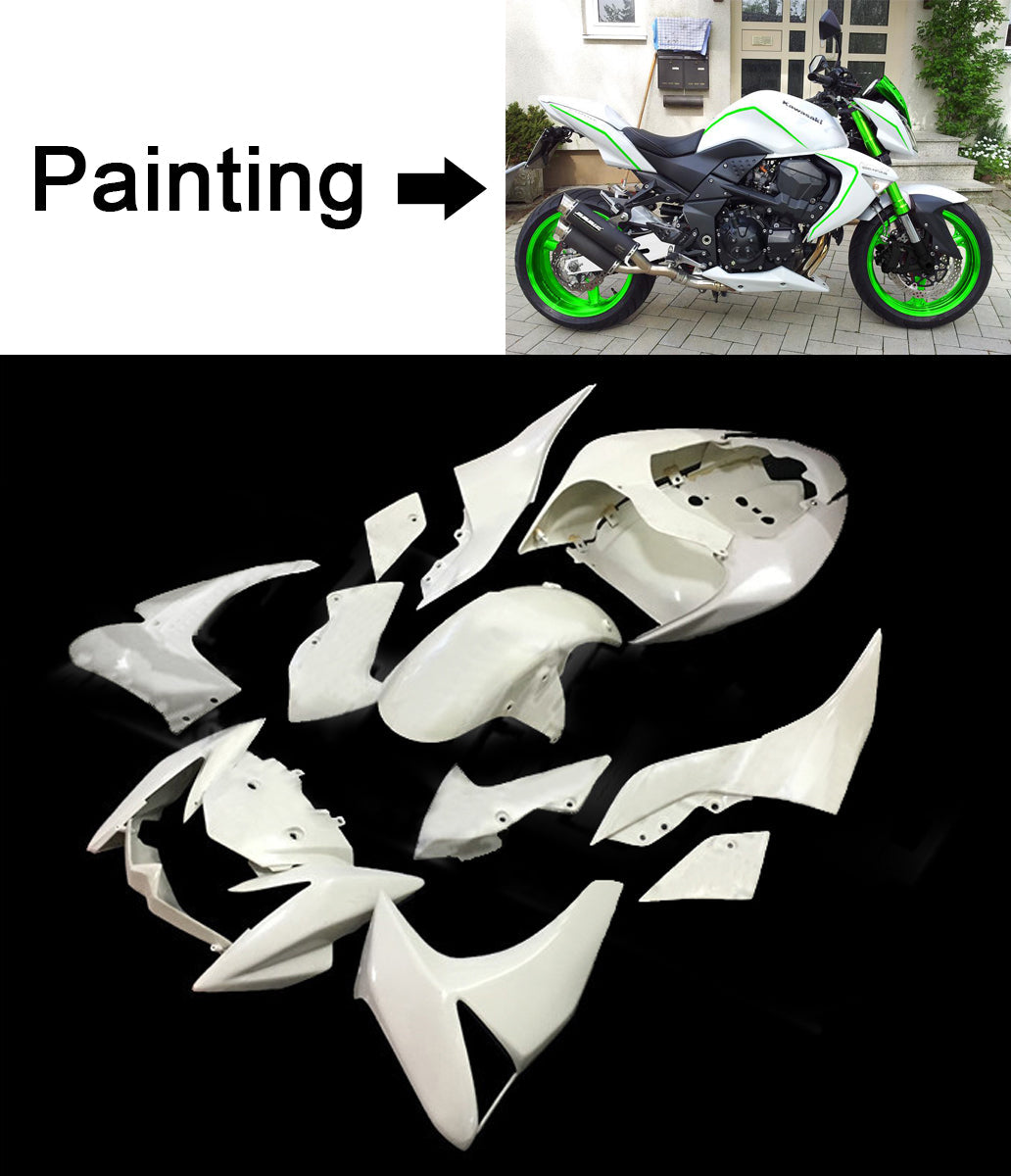 2007-2009 Kawasaki Z1000 Amotopart Injection Fairing Kit Bodywork Plastic ABS #106