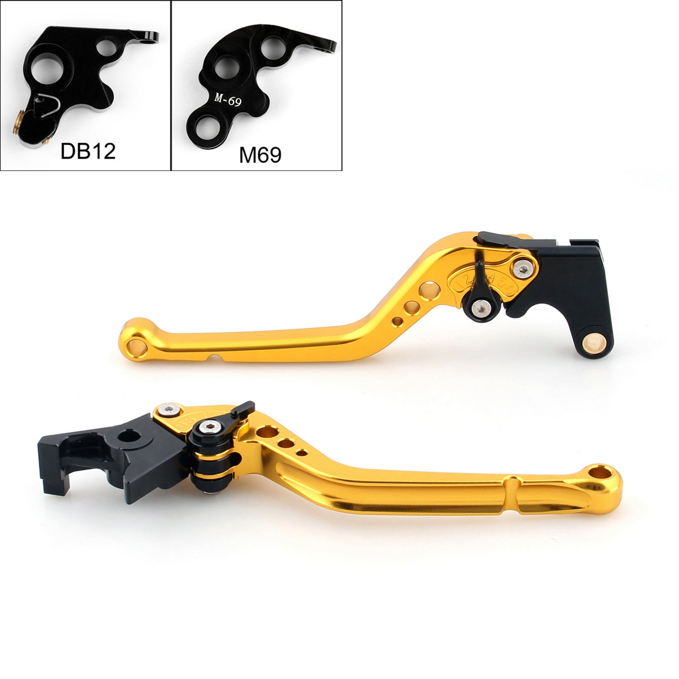 Long Brake Clutch Levers For KTM 690 SMC/SMC-R/Duke/Duke R 2012-13 Black