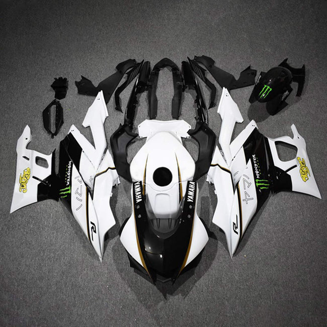 2019-2021 Yamaha YZF-R3 R25 Amotopart Injection Fairing Kit Bodywork Plastic ABS #111