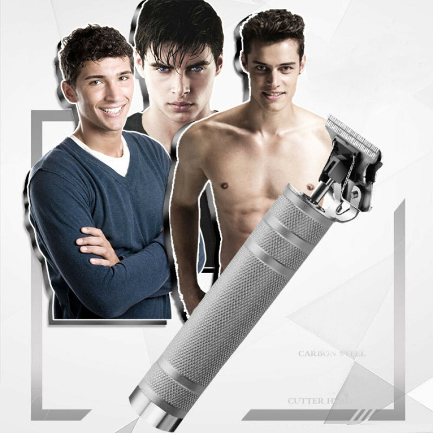 For Kemei Cordless Hair Clipper Sculpture Tool Oil Head Carving Trimmer