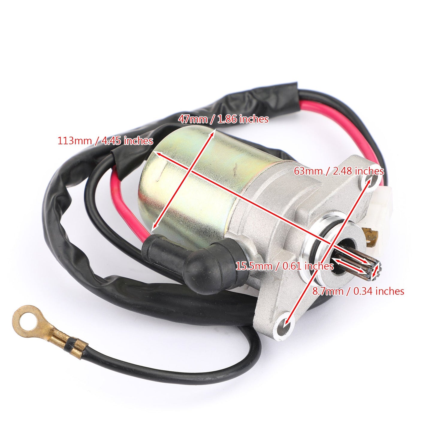 Starter Fit for Bombardier ATV DS50 DS90 Mini 2002-2006 Quest 50 2-Stroke 03-04
