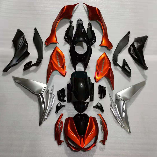 2014-2017 Kawasaki Z1000 Injection Fairing Kit Bodywork Plastic ABS#113