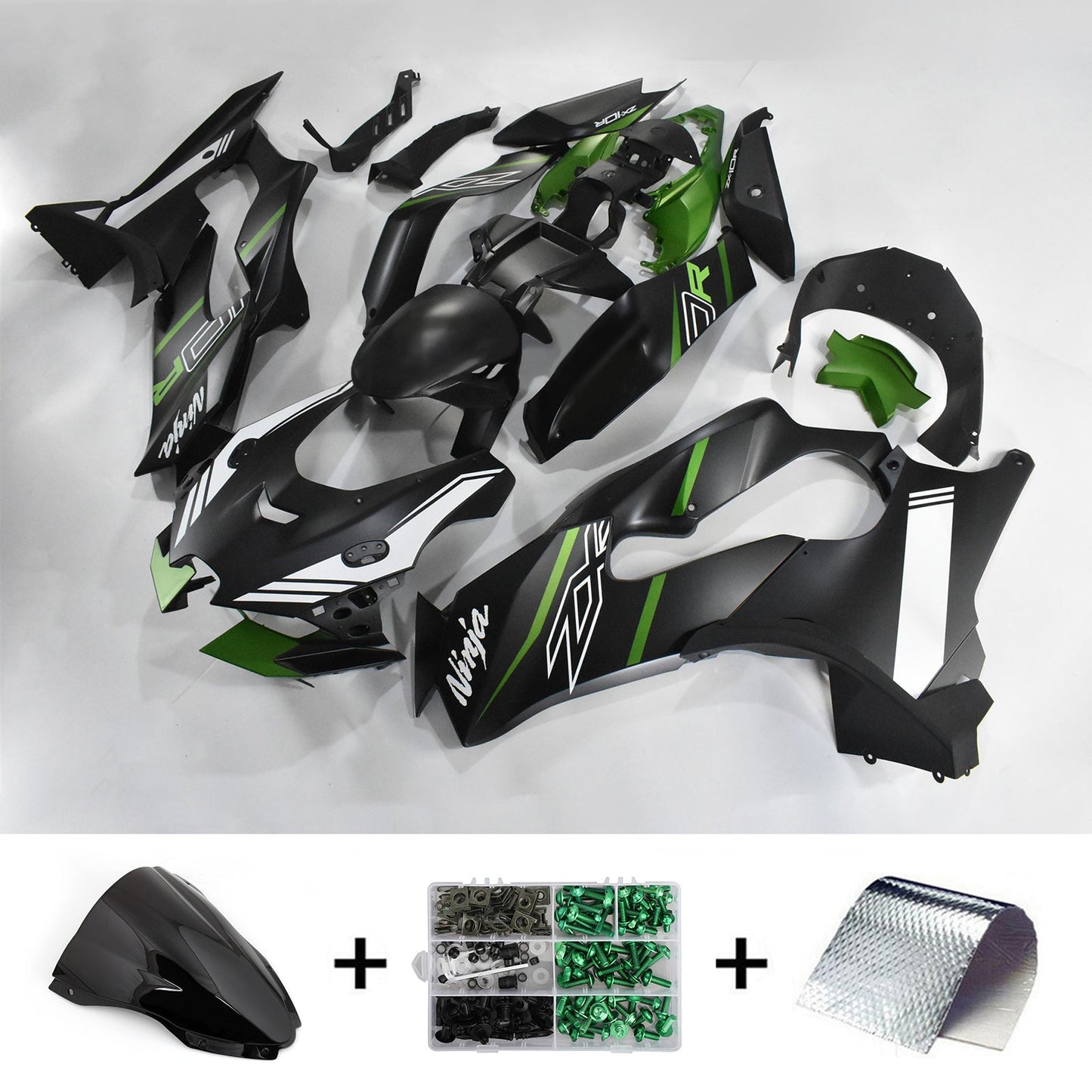 2021-2024 Kawasaki ZX-10R ZX10R Amotopart Injection Fairing Kit Bodywork ABS #101