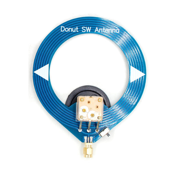 Donut Blue SW Mini Loop Antenna for Malahiteam DSP DSP2 HF Shortwave Antenna