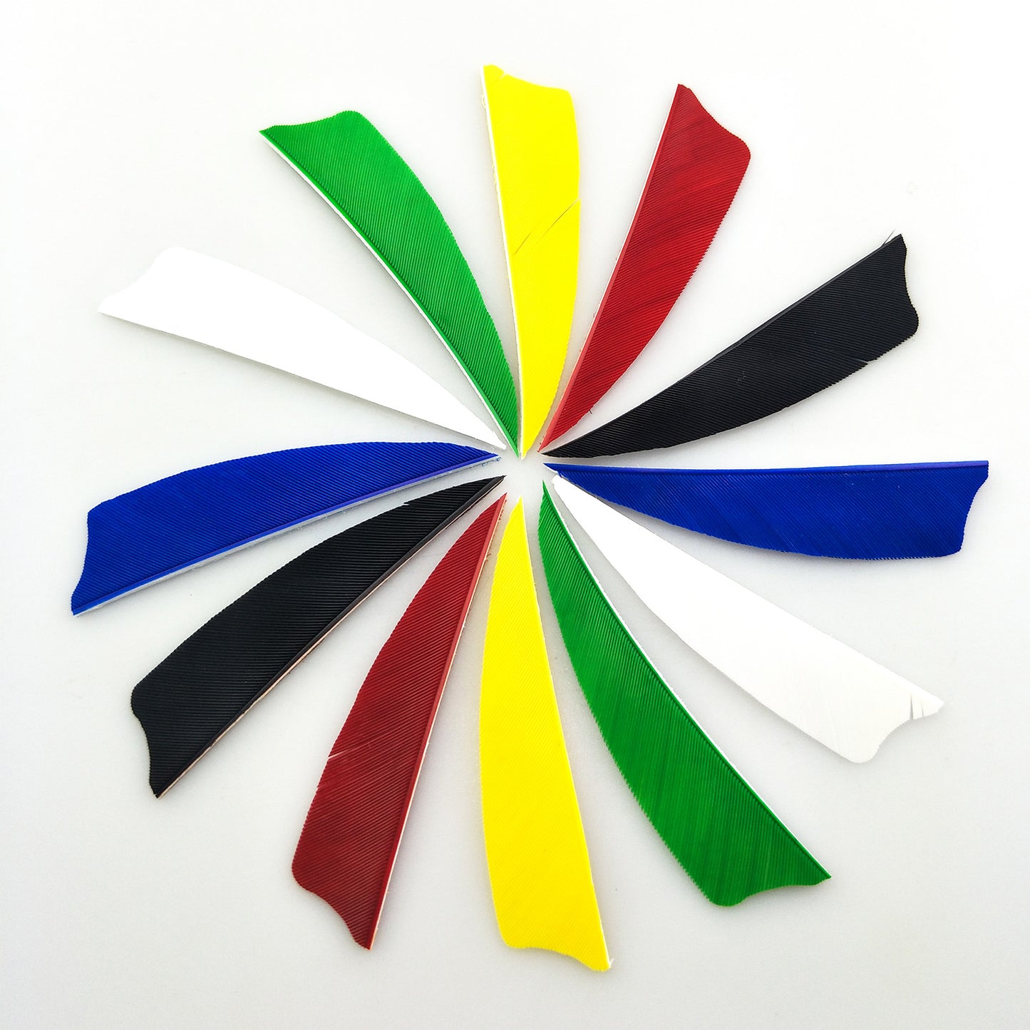 50PCS 3"4"5" Archery Arrow Feather Natural Fletching Turkey Fletches Bow Arrow