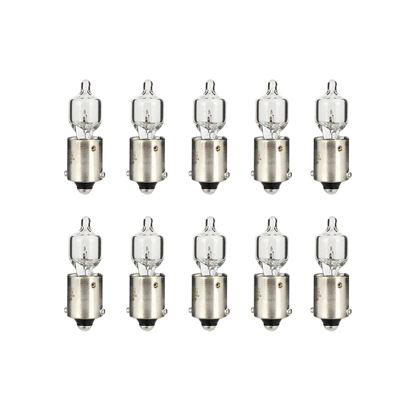 10x For OSRAM 64113 Car Auxiliary Bulbs H10W 12V10W BA9s