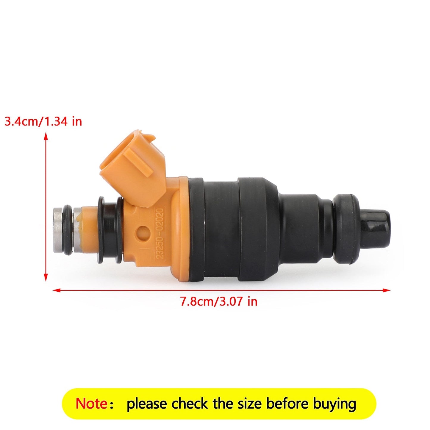 Fuel Injector 23250-02020 Fit For Toyota Carina 1992-1997 AT190 Avensis 1997-2000 AT220