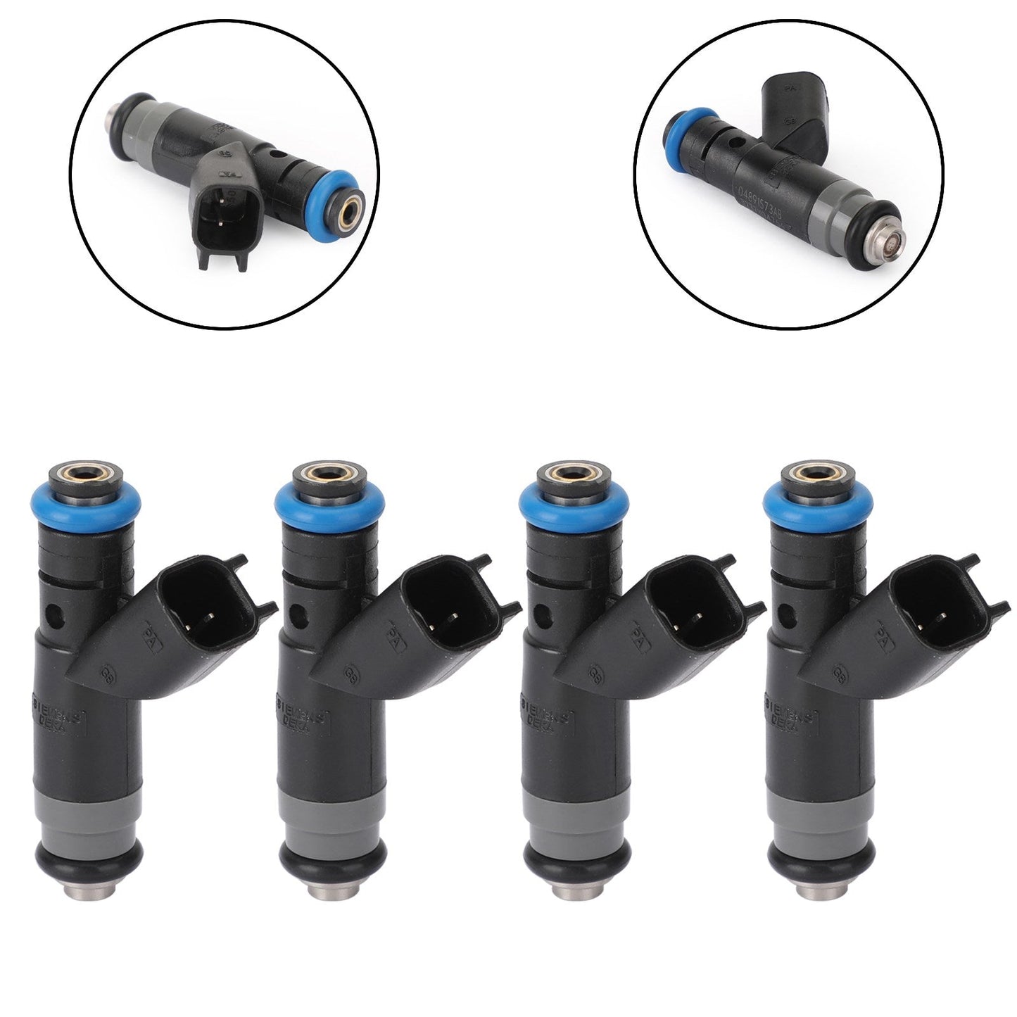 Fuel Injectors 04891573AB 812-12142 Fit For Chrysler Sebring Pt Cruiser Caravan Neon Stratus 4PCS