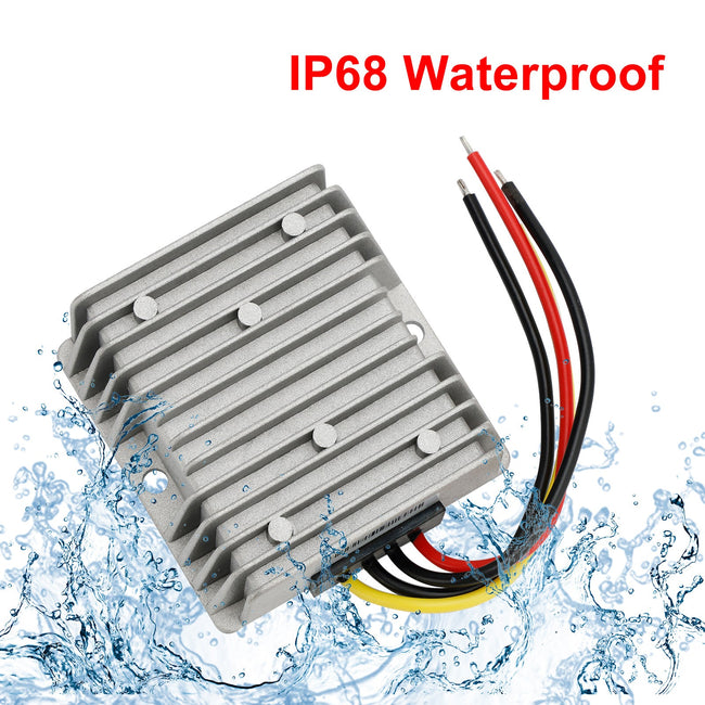WaterProof 48V/60V to 12V 15A 180W Step Down DC/DC Power Converter Regulator