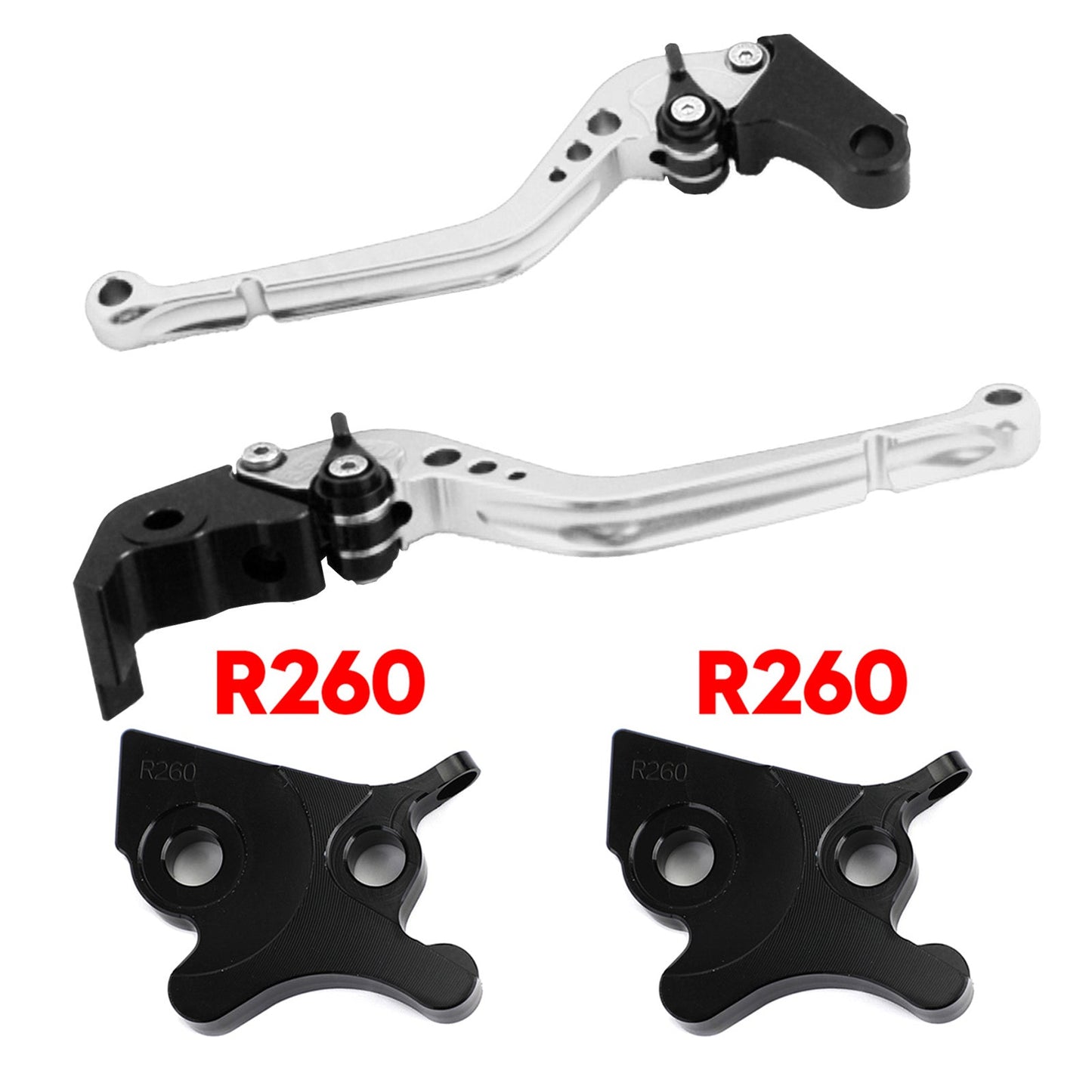 Motorcycle Long Clutch Brake Lever fit for VESPA GTS 300 Super