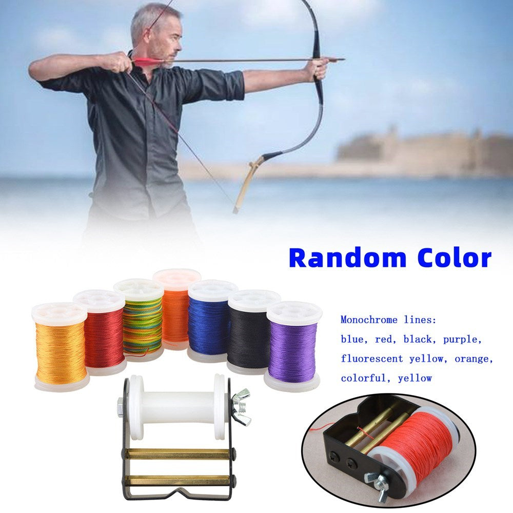 Archery Bowstring Serving Thread Cord Line Bow String Server Jig Tool