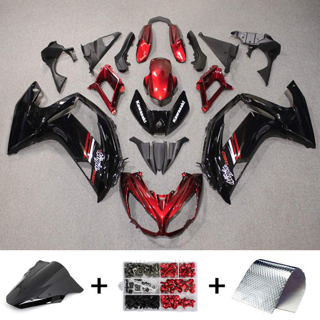 2012-2016 Kawasaki ER6F Ninja650 Amotopart Injection Fairing Kit Bodywork Plastic ABS #108