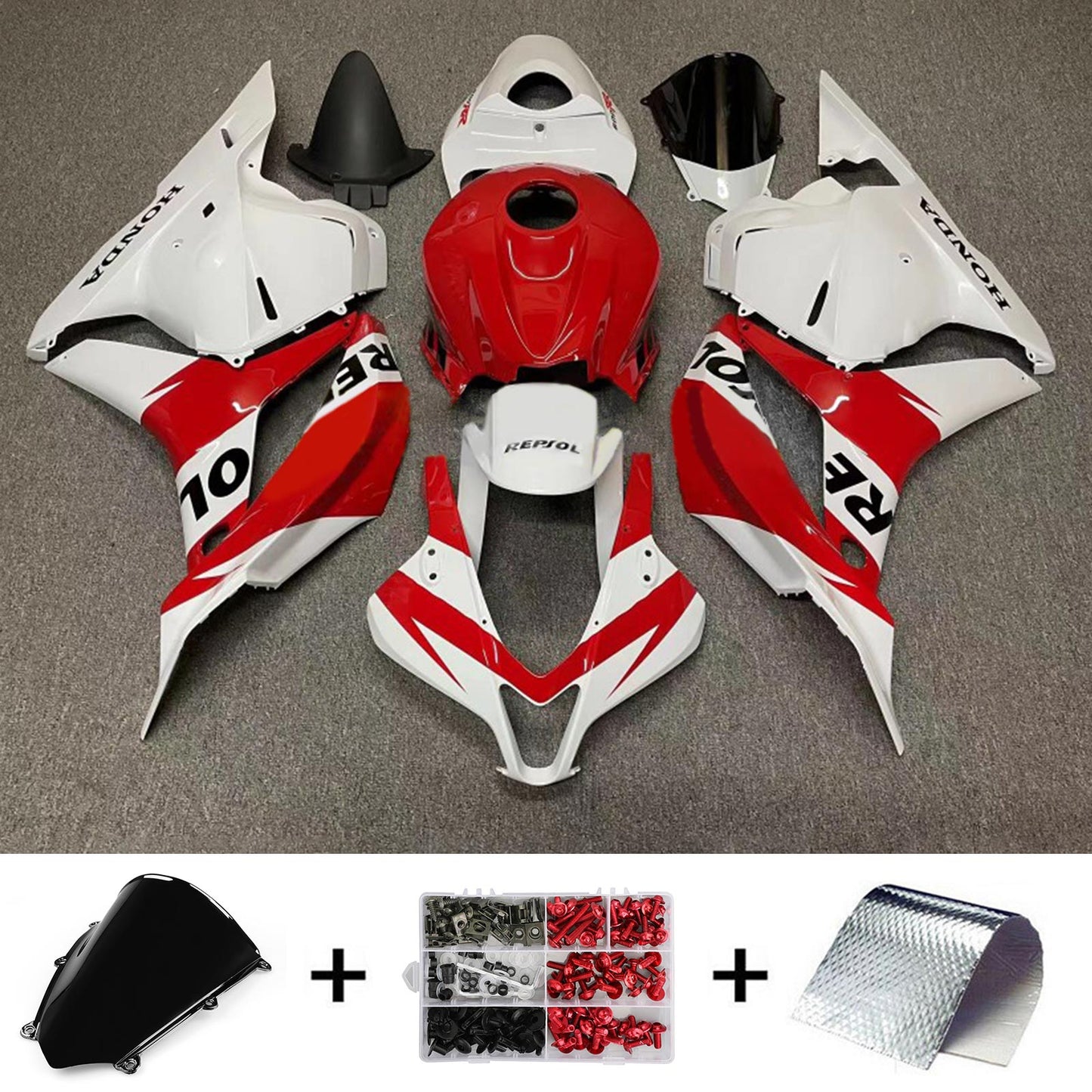 2007-2008 Honda CBR600RR F5 Injection Fairing Kit Bodywork Plastic ABS#208