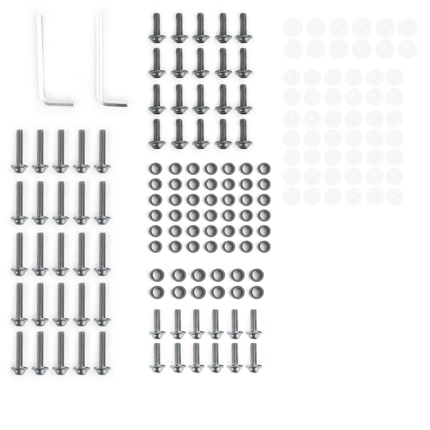 158x Motorcycle Sportbike Windscreen Fairing Bolt Kit Fastener Clip Screw Ti