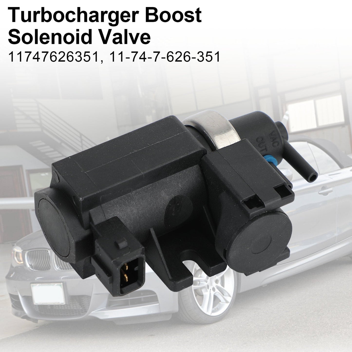 Turbocharger Boost Solenoid Valve for BMW 320i 328i 335i 428i X5 11747626351