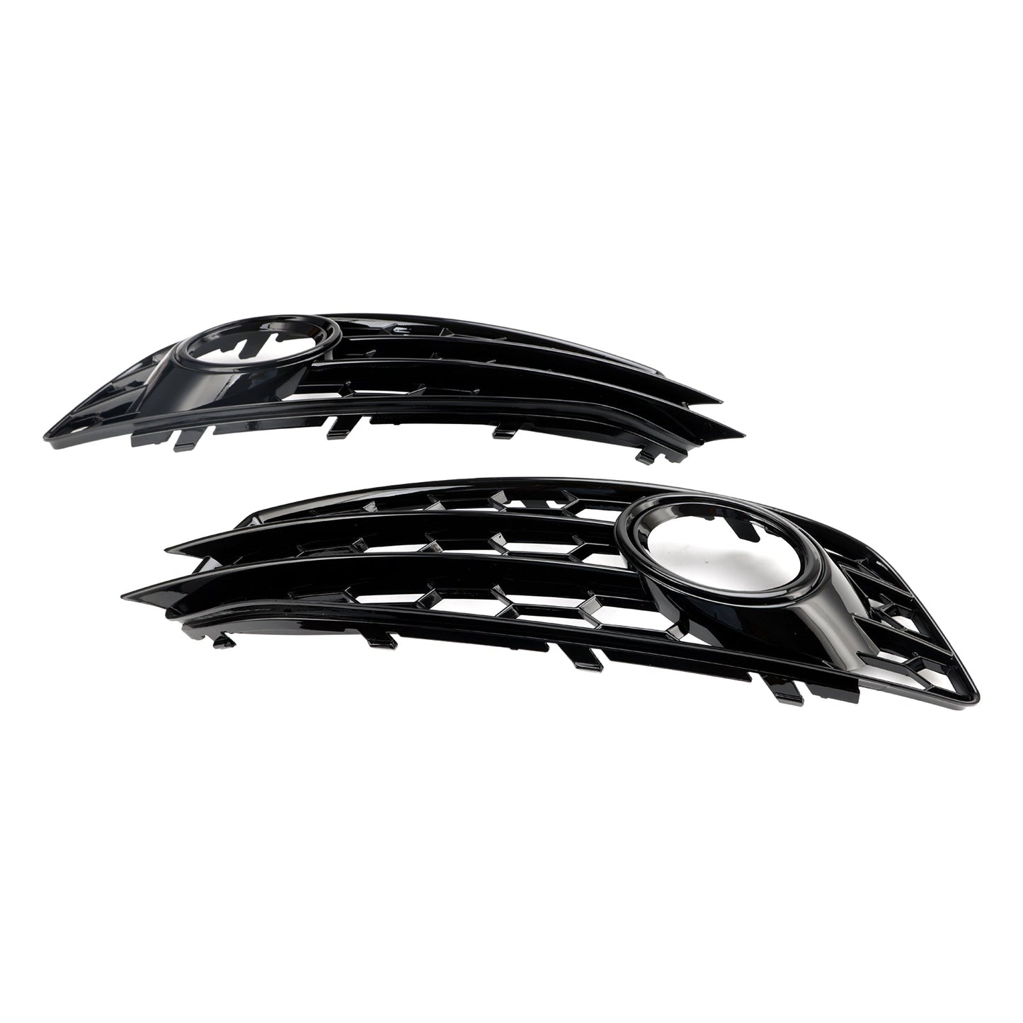 2009-2012 Audi A3 8P S-Line Honeycomb Front Bumper Fog Light Grill Cover