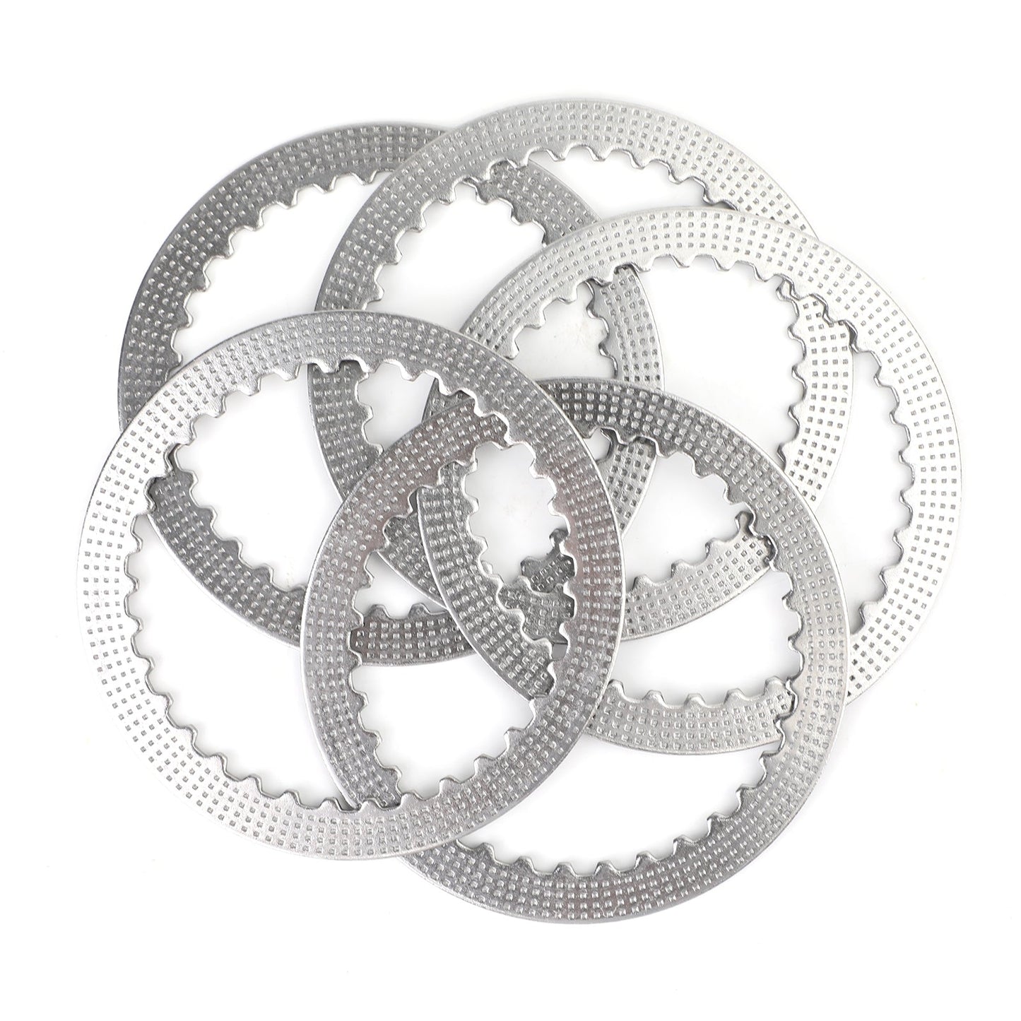 Clutch Plate Kit - Friction & Steel Plates For Kawasaki KX100 1998-2018 KX80 1998-2000 KX85 2001-2018 KX85 KX85-II 2001-2018