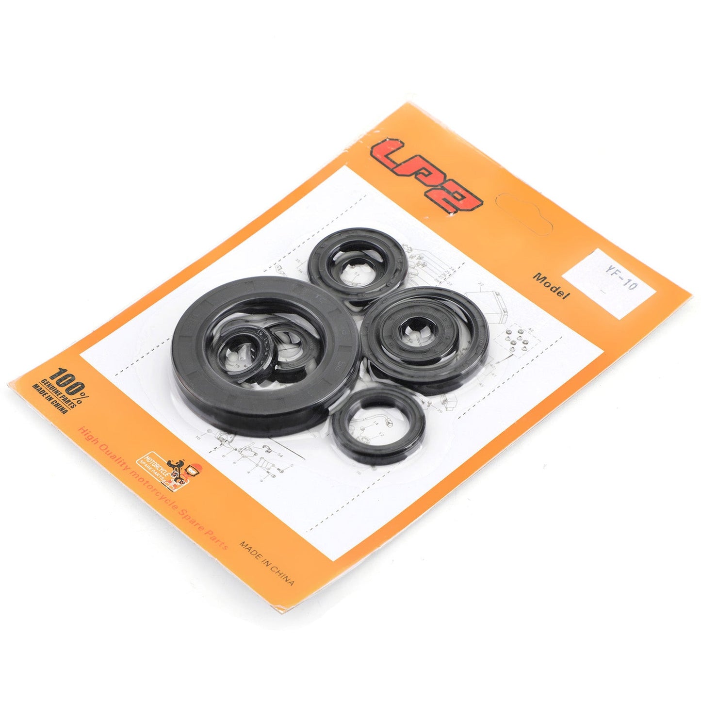 8pcs Engine Oil Seal Kit Set for Honda CR250R 1988/1989-1991 CR500R 1989-2001