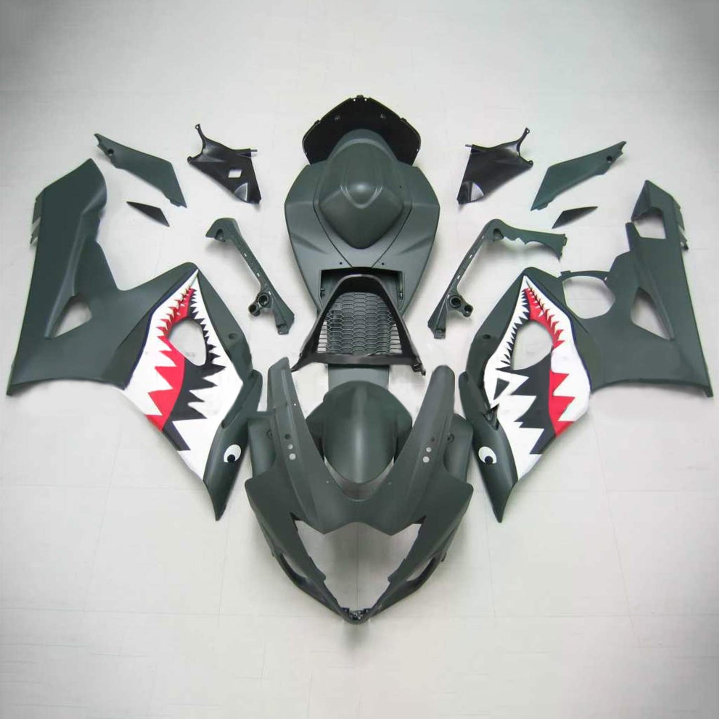 2005-2006 Suzuki GSXR1000 K5 Amotopart Injection Fairing Kit Bodywork Plastic ABS #115