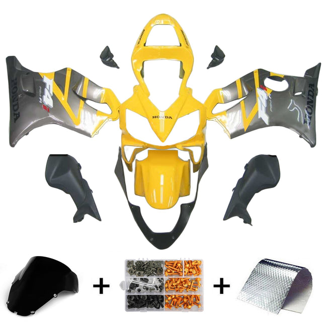 2001-2003 Honda CBR600 F4i Injection Fairing Kit Bodywork Plastic ABS #115