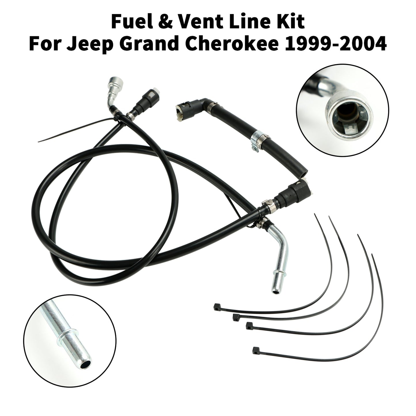 Jeep Grand Cherokee 1999-2004 Pump To Filter Fuel Line Set FL-FG0918