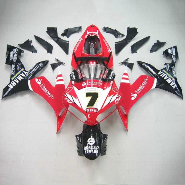 2004-2006 Yamaha YZF 1000 R1 Amotopart Injection Fairing Kit Bodywork Plastic ABS #105