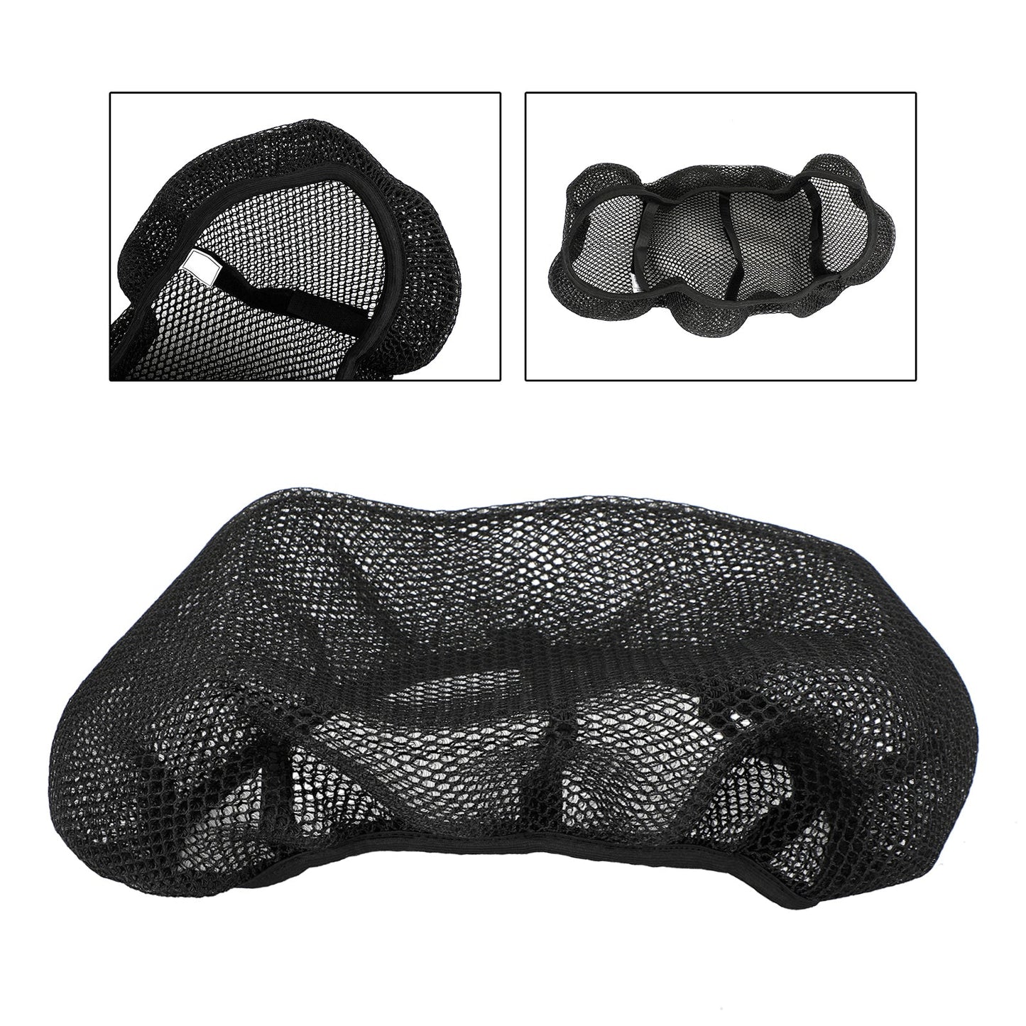 Heat-Resistant Net Seat Mesh Cover Universal Xxl Fits For Motorcycle Scooter