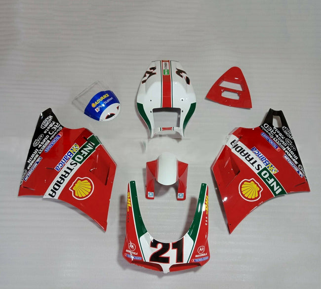 1996-2002 Ducati 996 748 Amotopart Fairing Kit Bodywork ABS #16