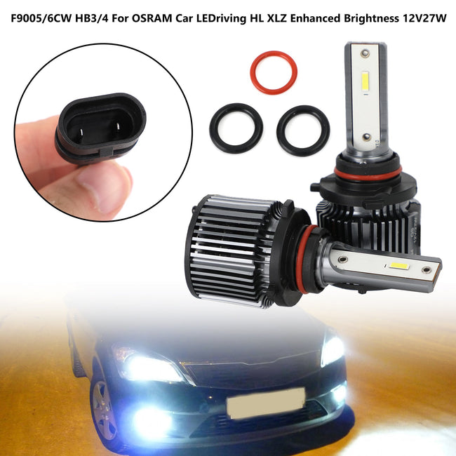 F9005/6CW HB3/4 For OSRAM Car LEDriving HL XLZ Enhanced Brightness 12V27W