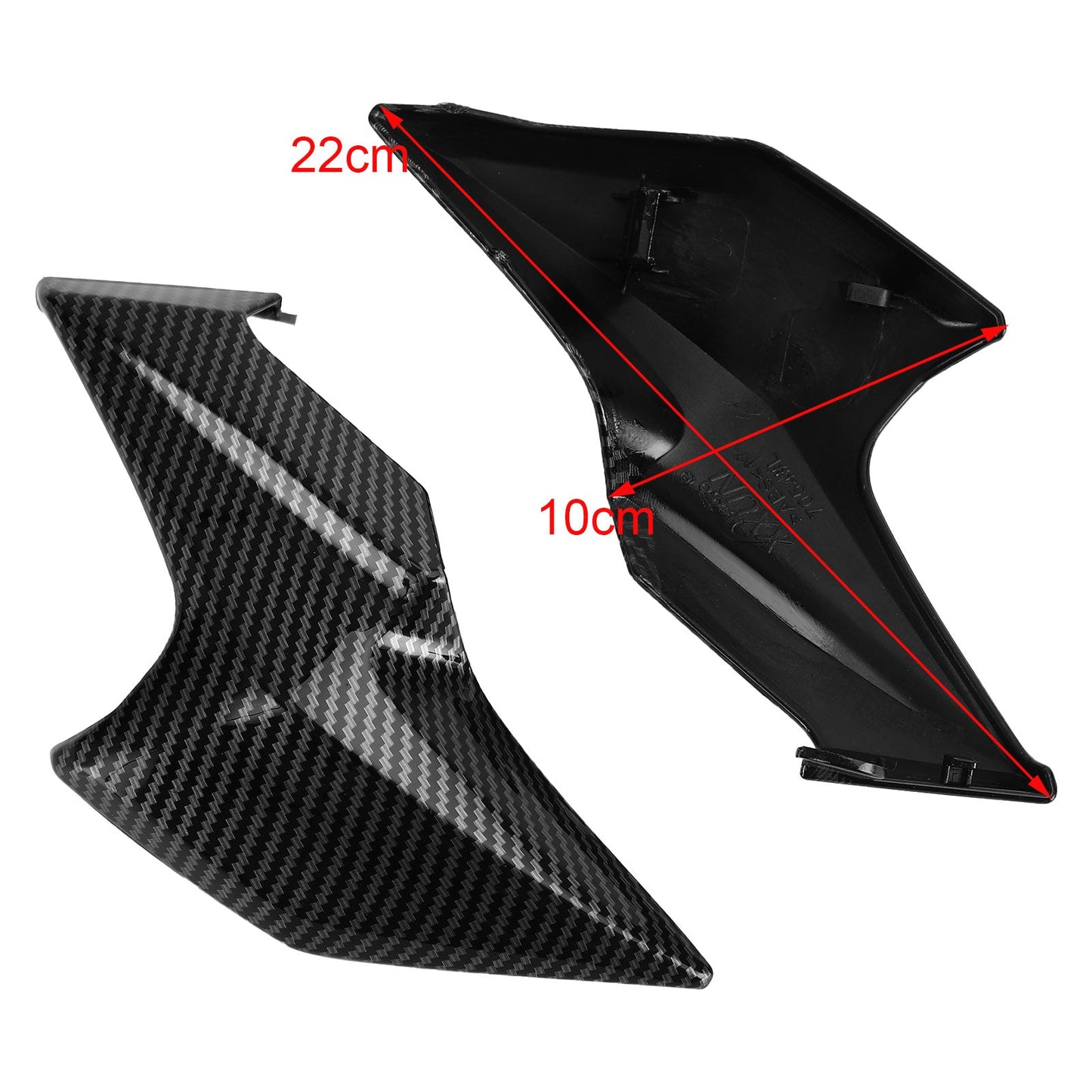 Carbon Front Side Nose Cover Headlight Panel Fairing for Kawasaki Z900 2020-2021