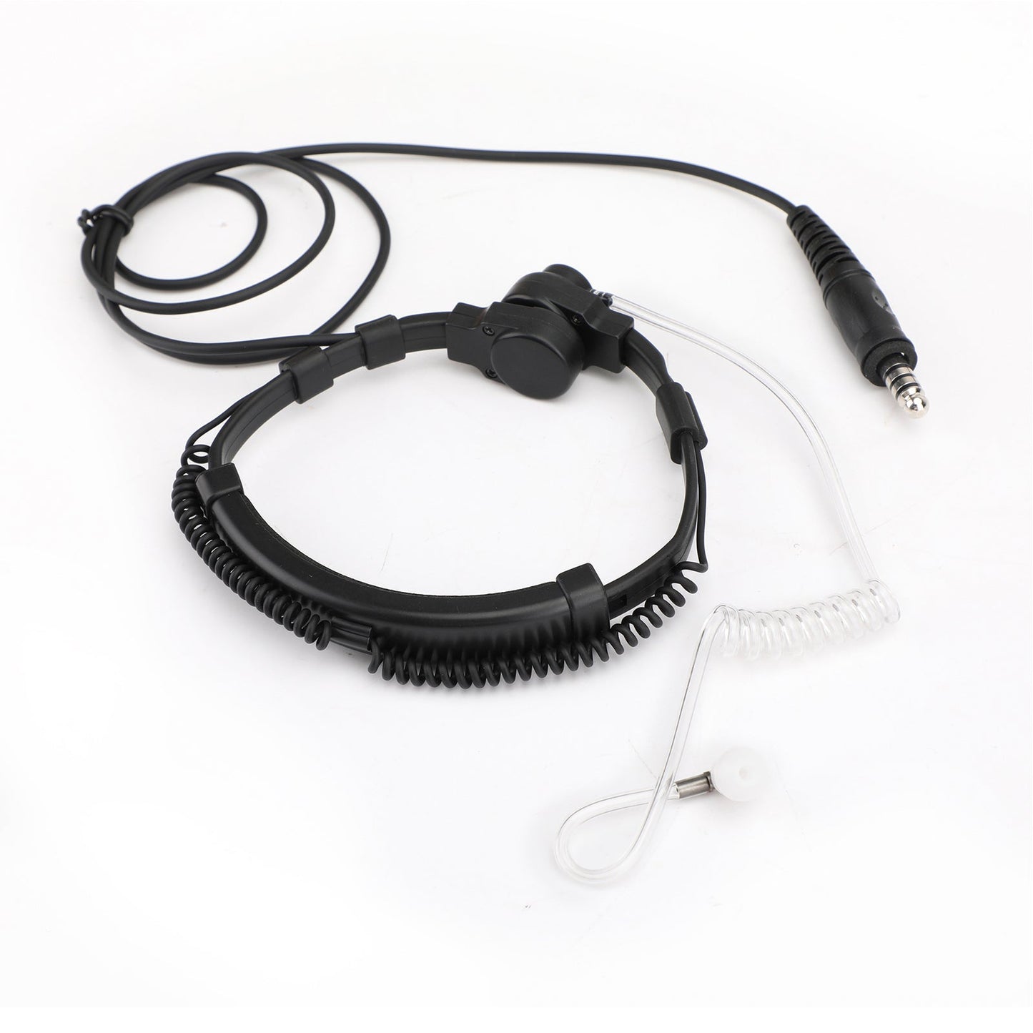 7.1mm Big Plug Tactical Throat Mic Headset For AN/PRC-152 AN/PRC-148 U329 Radio