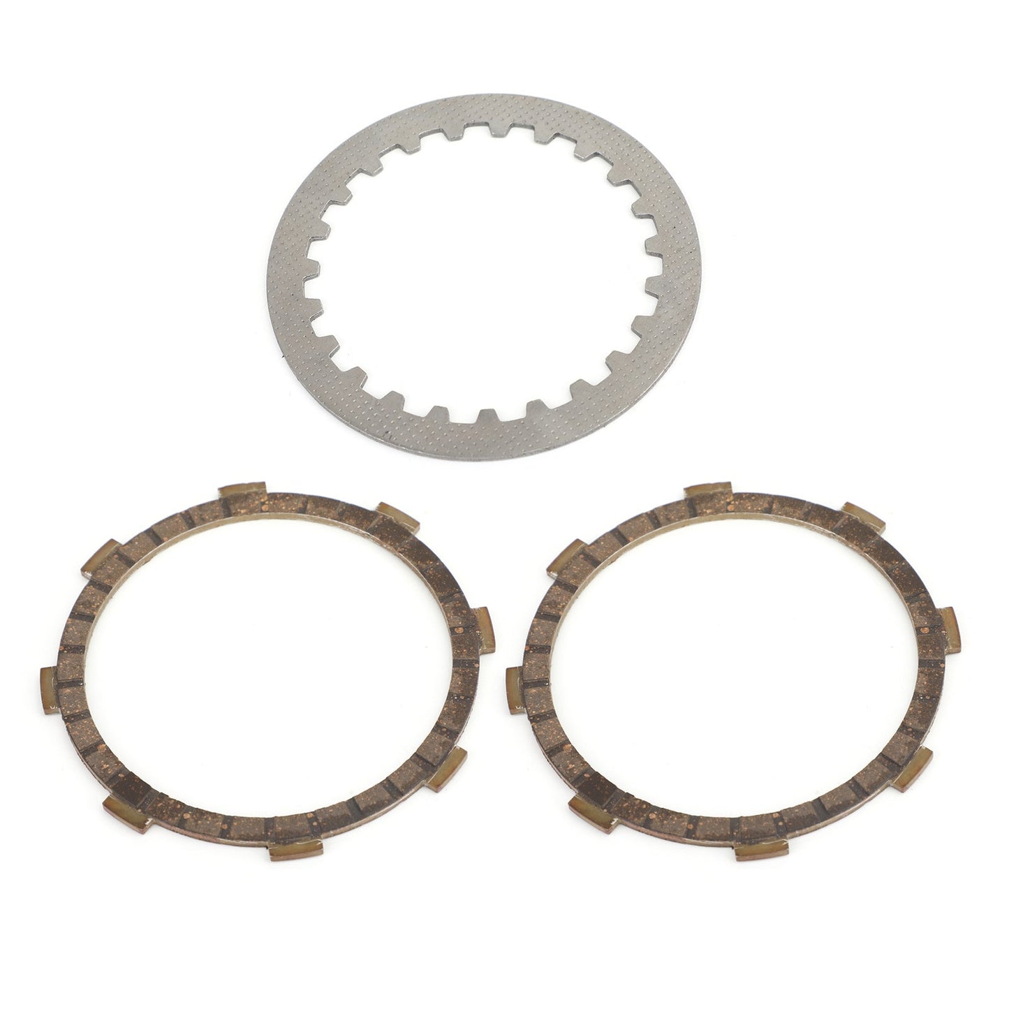 Clutch Plate Kit - Friction & Steel Plates For Yamaha DT50 DT50R RD50 RX50 YSR50 YB50 MR50 QA50 QB50 YB-1