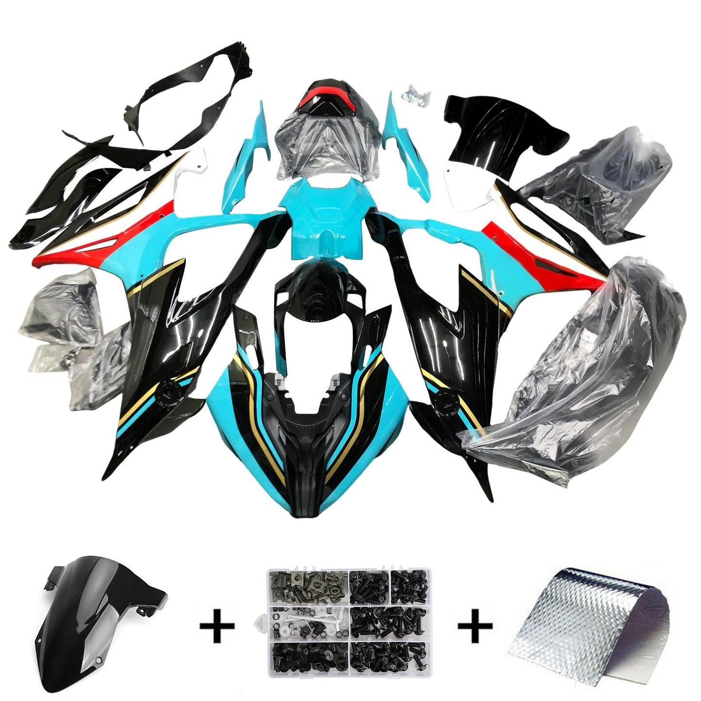 2019-2022 BMW M1000RR S1000RR Fairing Kit Bodywork Plastic ABS