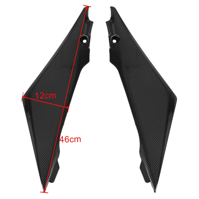 Gas Tank Side Trim Cover Panel Fairing Cowl For Suzuki GSXR1000 2005-2006 K5 Carbon