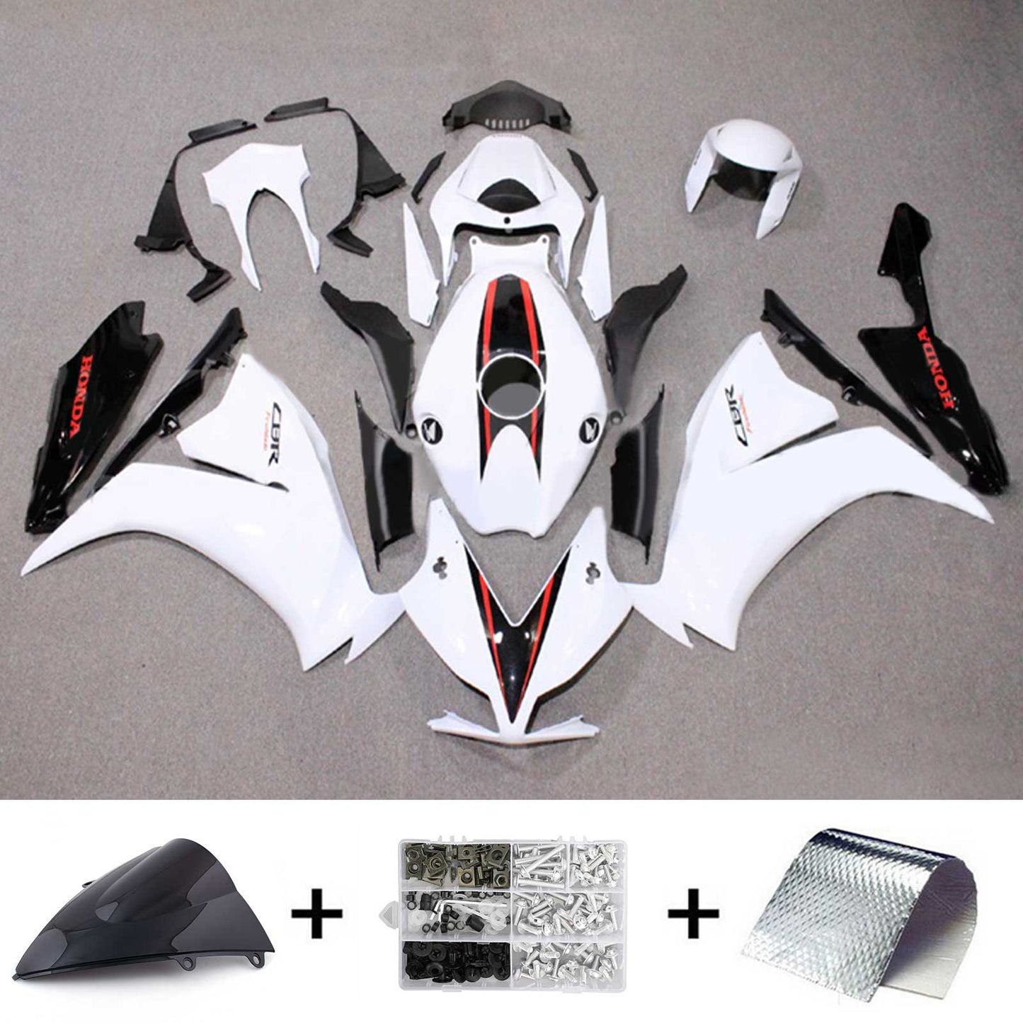 2012-2016 Honda CBR1000RR Injection Fairing Kit Bodywork Plastic ABS#161