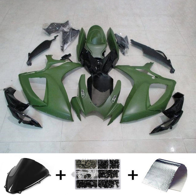 2006-2007 Suzuki GSXR 600/750 K6 Amotopart Injection Fairing Kit Bodywork Plastic ABS #101