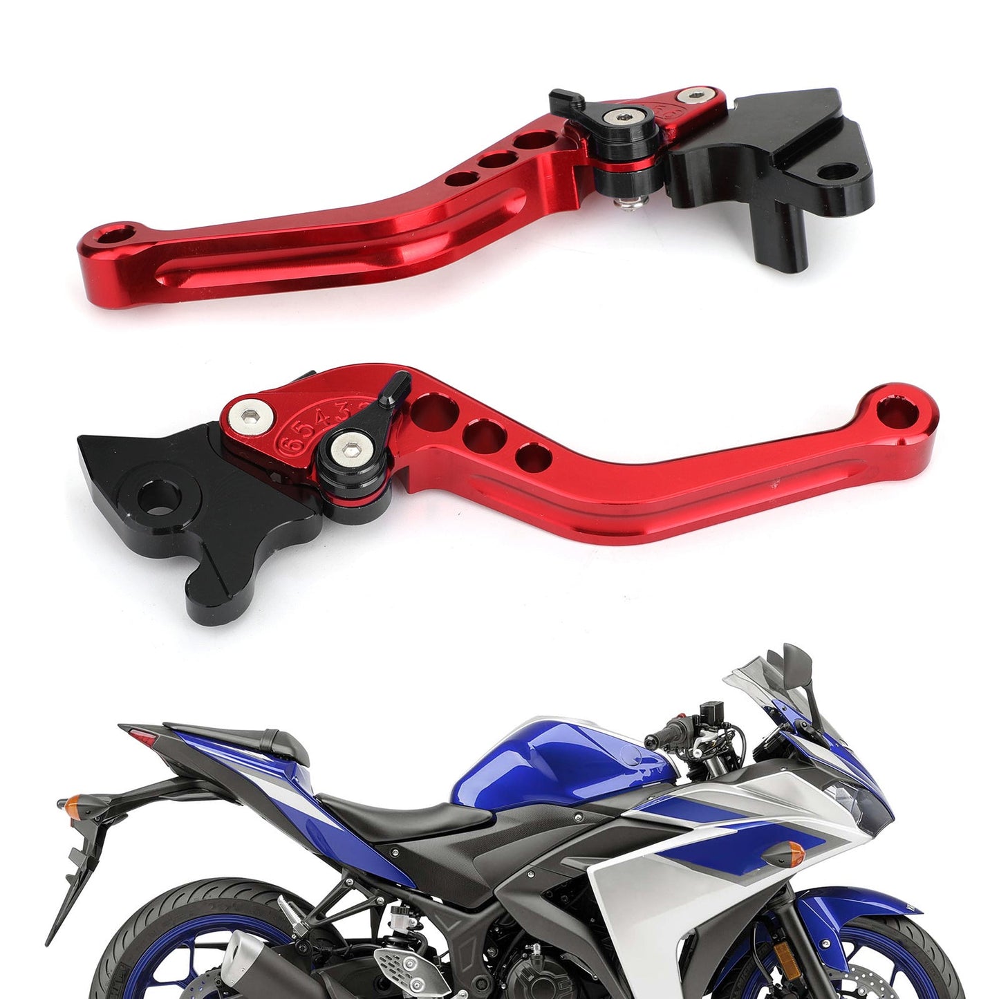 Brake Clutch Levers For YAMAHA YZF-R15 2008-2014