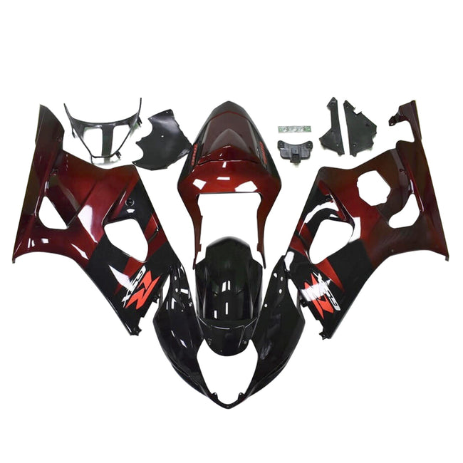 2003-2004 Suzuki GSXR1000 K3 Injection Fairing Kit Bodywork Plastic ABS