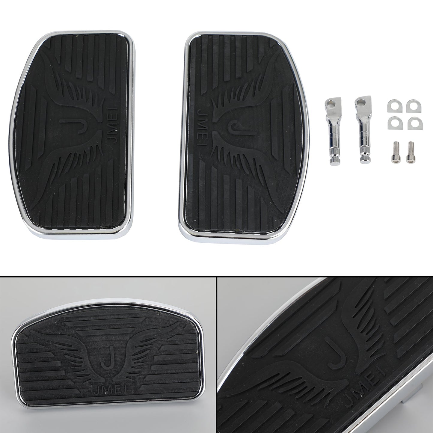 Rear Floorboard Footboard fit for Dyna Sportster Touring Softail CVO