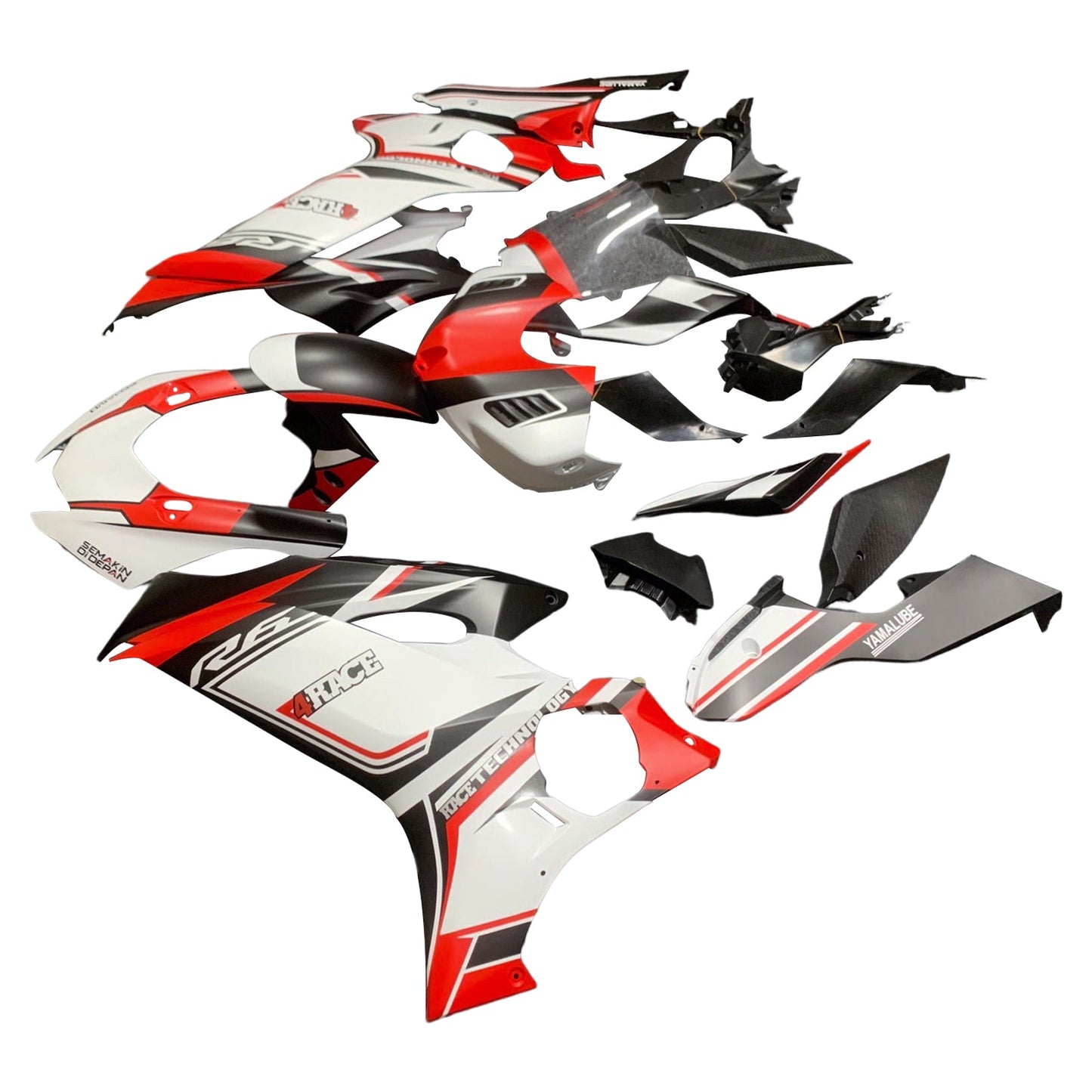 2017-2022 Yamaha YZF-R6 Fairing Kit Bodywork Plastic ABS