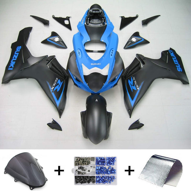 2011-2024 Suzuki GSXR 600/750 K11 Amotopart Injection Fairing Kit Bodywork Plastic ABS #101