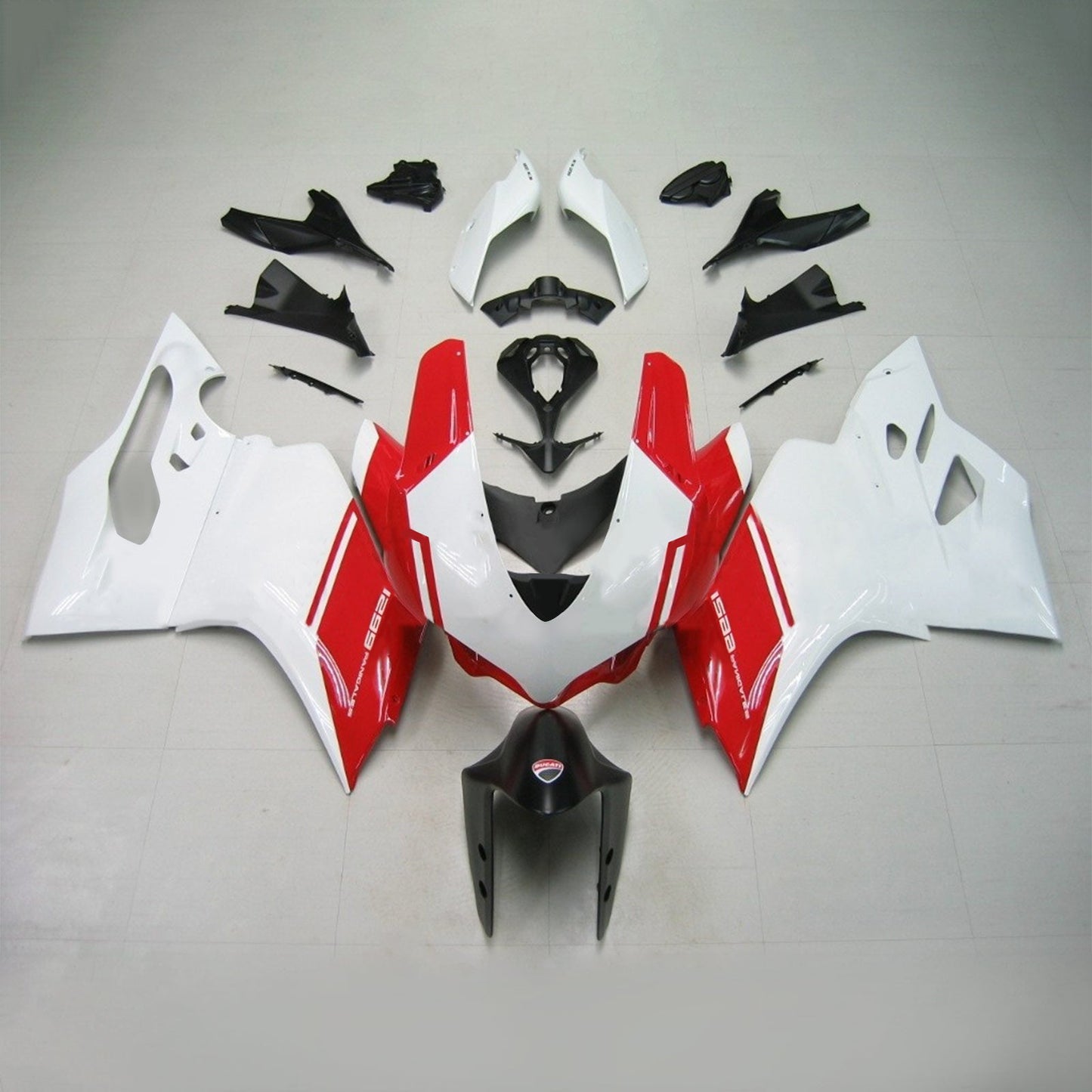 2015-2020 Ducati 1299 959 Amotopart Injection Fairing Kit Bodywork Plastic ABS #101