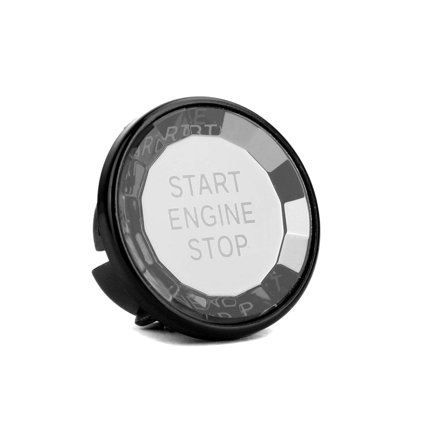 Engine Start Stop Push Button Knob Switch Decor Cover Fit For Jaguar XF XE F-Pace BLK