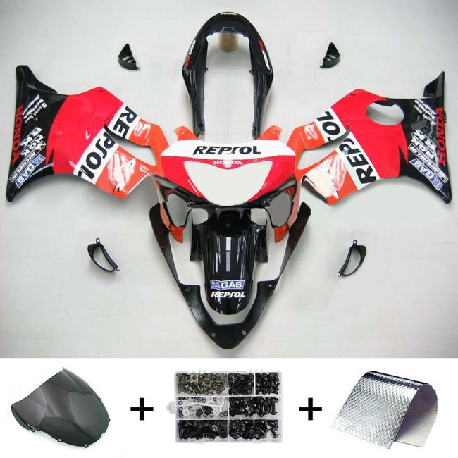 1999-2000 Honda CBR600F4 Amotopart Injection Fairing Kit Bodywork Plastic ABS #103