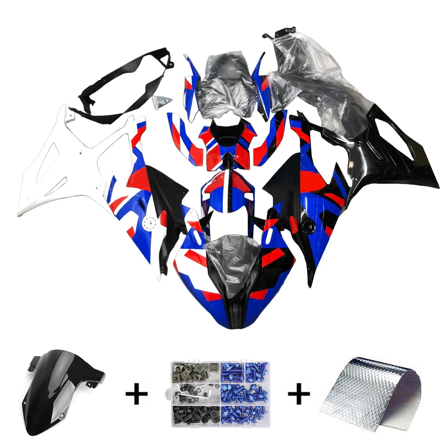 2019-2022 BMW M1000RR S1000RR Fairing Kit Bodywork Plastic ABS