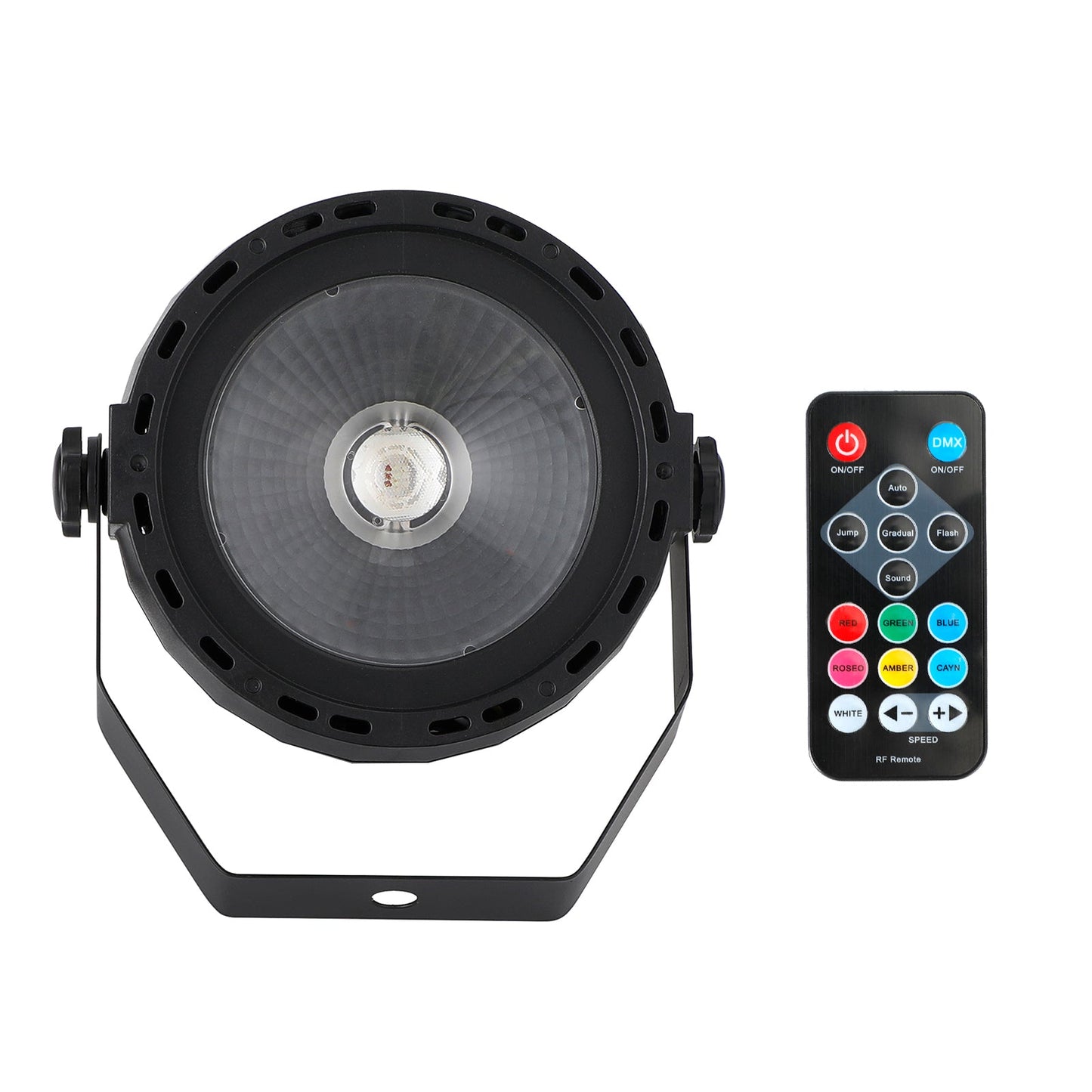 Mini Stage Wash Light Super Bright COB DMX DJ Show Par Light With Remote Control