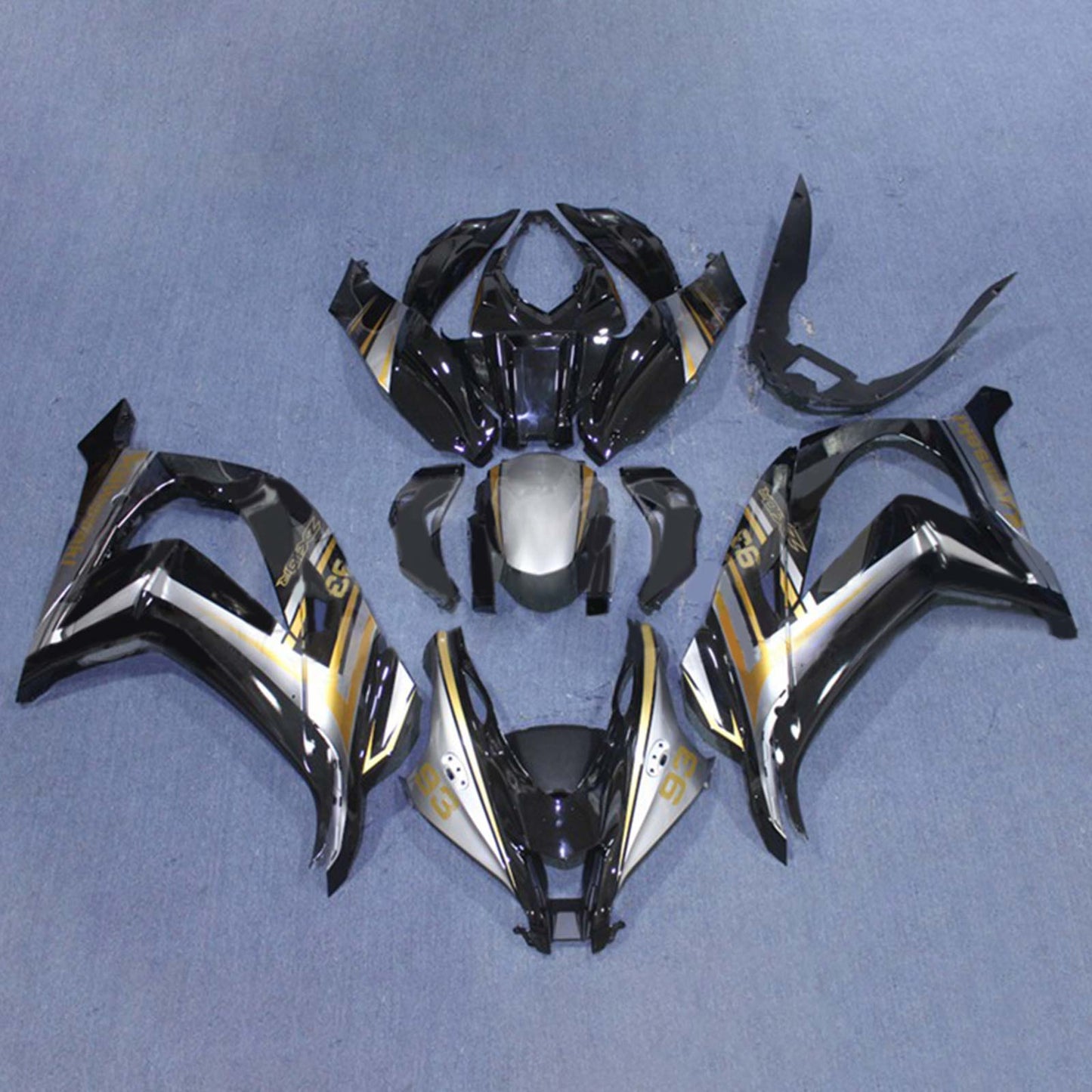 2016-2020 Kawasaki ZX10R Injection Fairing Kit Bodywork Plastic ABS#161