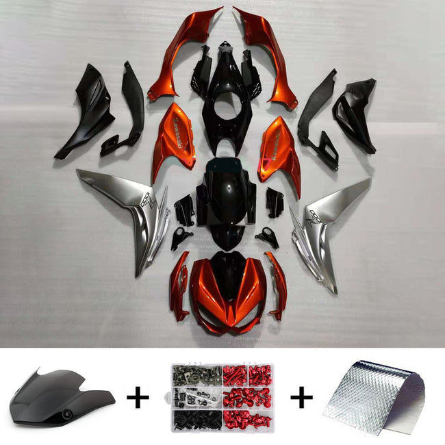 2014-2017 Kawasaki Z1000 Injection Fairing Kit Bodywork Plastic ABS#113